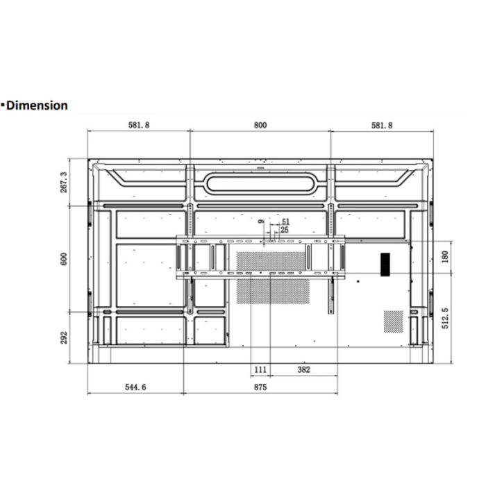 Cran Plat Interactif Hikvision K Ds D B Rb