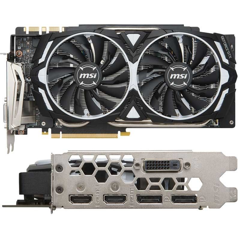 Carte Graphique MSI GeForce GTX 1080 Ti ARMOR 11G OC prix tunisie Price.tn