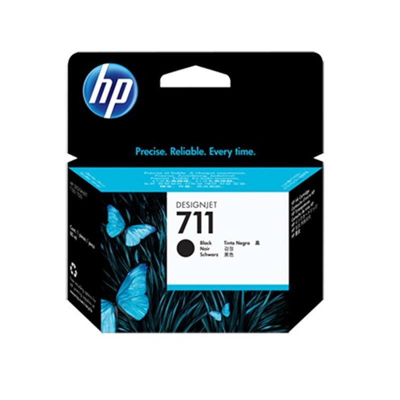 Cartouche d'encre Original Design Jet HP 711 80 ml - Noir (CZ133A) - HP