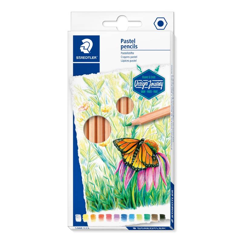 de 12 Crayons de couleur STAEDTLER DESIGN JOURNEY