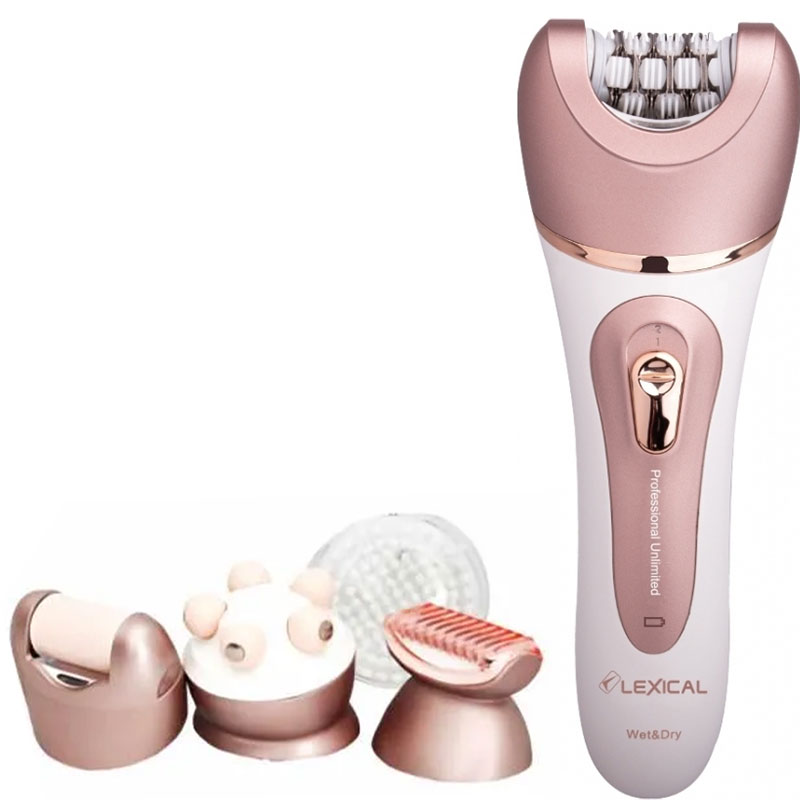 Épilateur Rechargeable 5en1 LEXICAL LEP-5550 - Blanc - LEXICAL