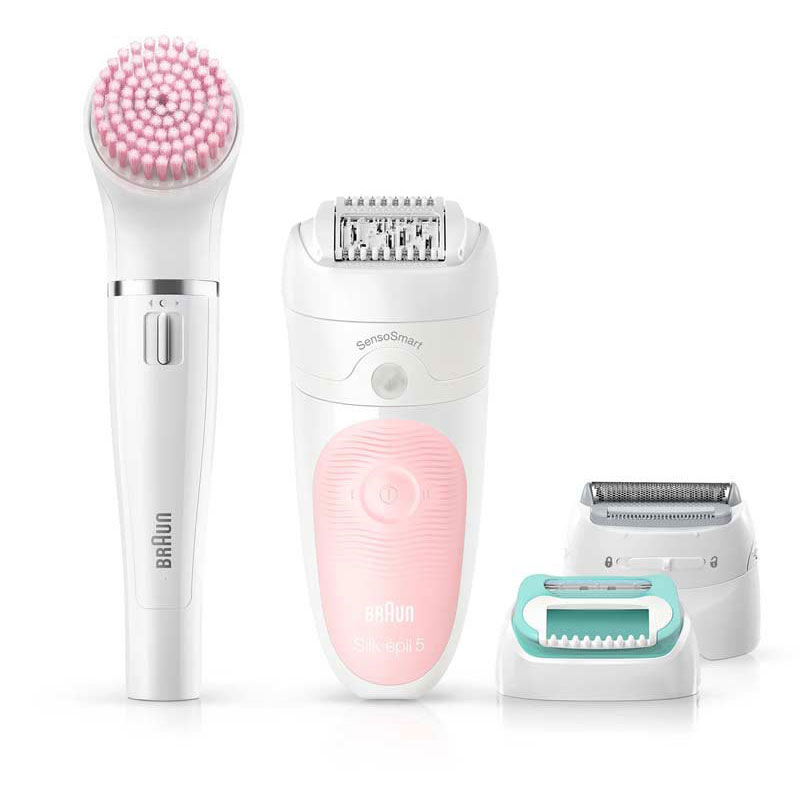 Épilateur BRAUN Silk-Epil 5 SES5-875BS pour visage et corps - Braun
