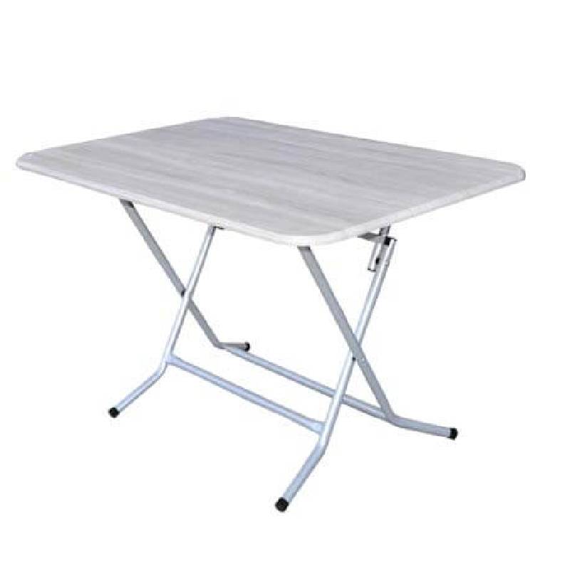 Table SOTUFAB Pliante Rectangulaire 100x80 PVC - Chêne Brut