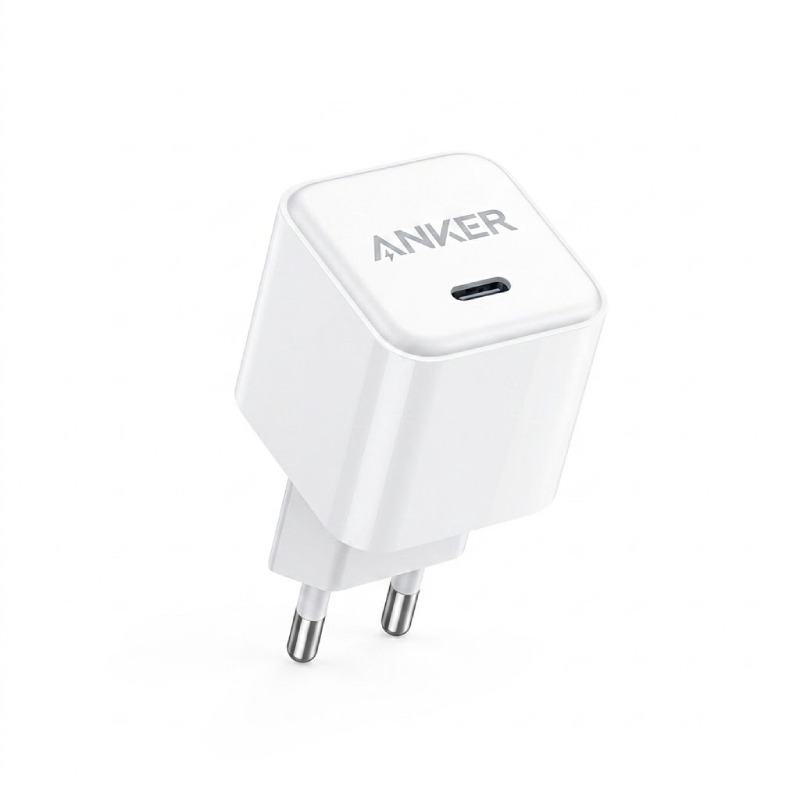 Adaptateur De Charge ANKER TYPE-C 20W - Blanc - ANKER
