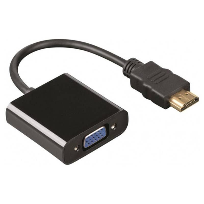 Adaptateur SBOX HDMI vers VGA - Noir