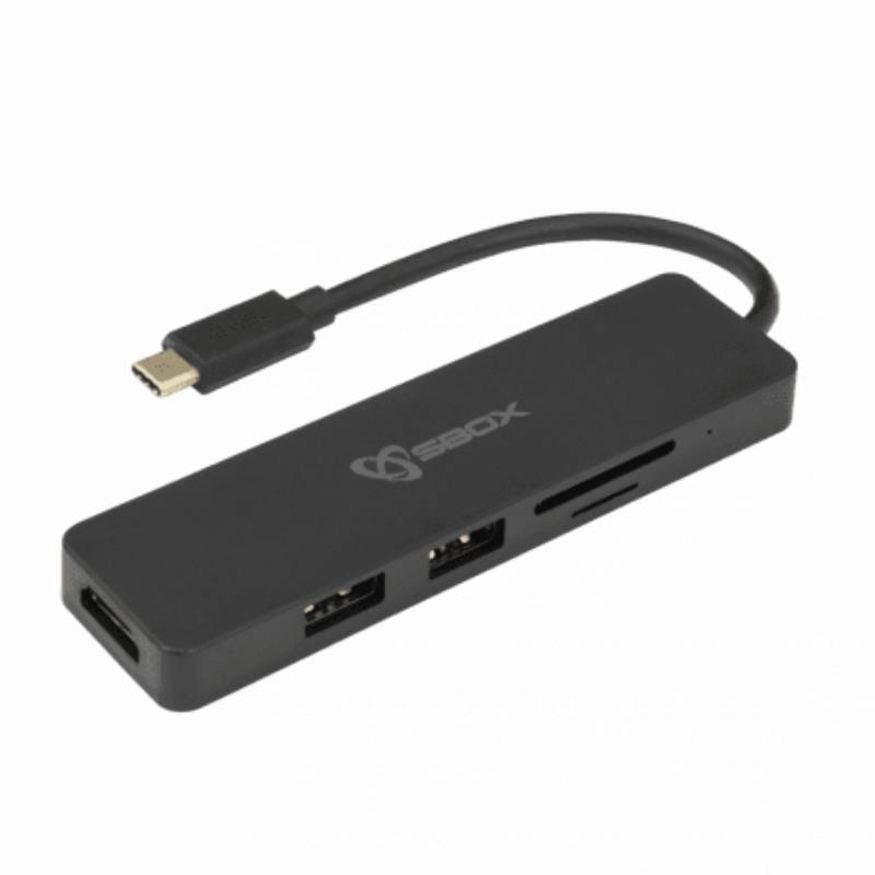 ADAPTATEUR USB Type C SBOX TCA-71 -Noir