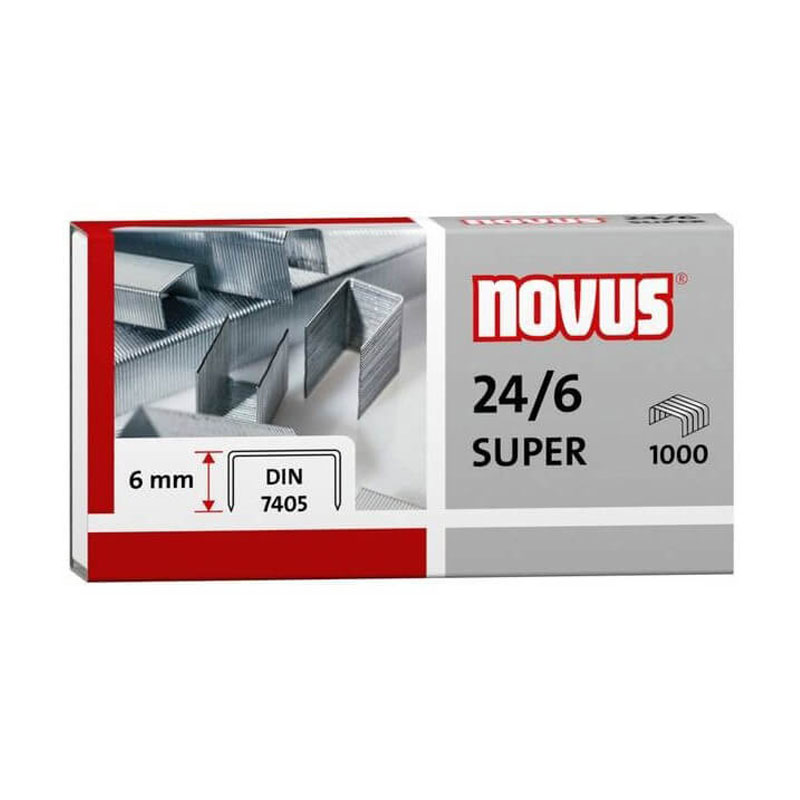 Agrafe Novus 24/6 -1000 pièces