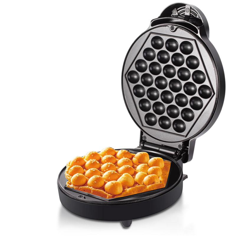 Appareil à Gaufres Rond RAF R-2519 1000 Watts - Noir - RAF