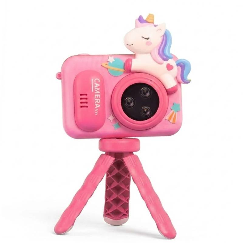 Appareil Photo Numérique Enfant Unicorn avec Trépied - 999-3F
