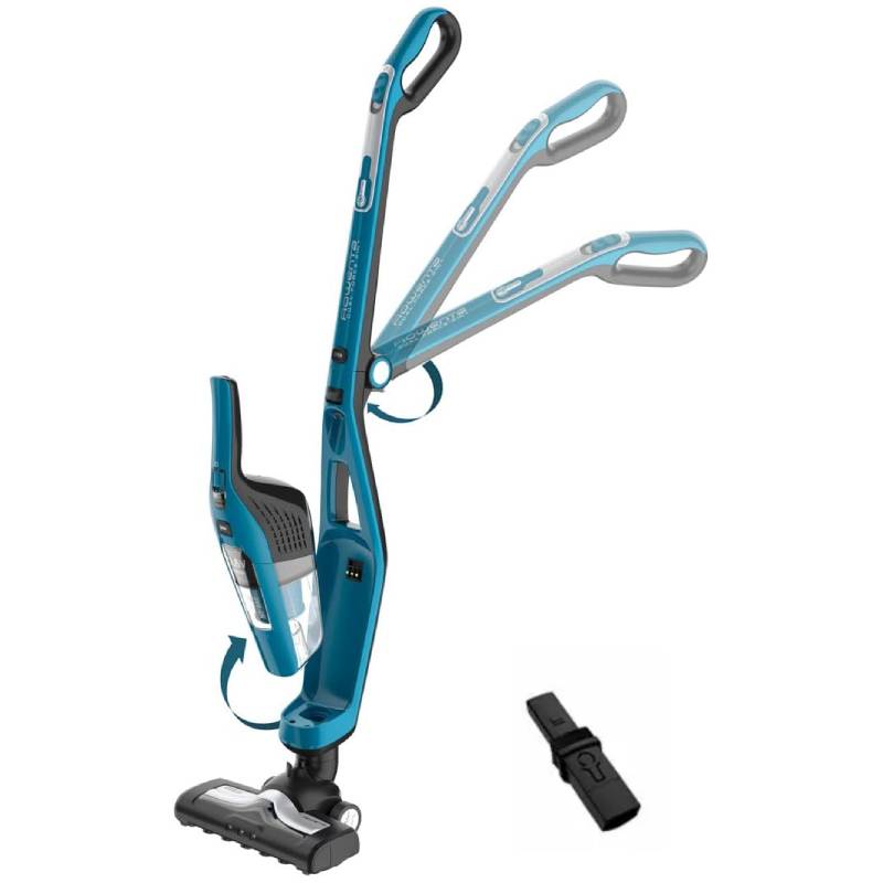 Aspirateur Balai Sans Fil ROWENTA Dual Force 2-EN-1 - Bleu