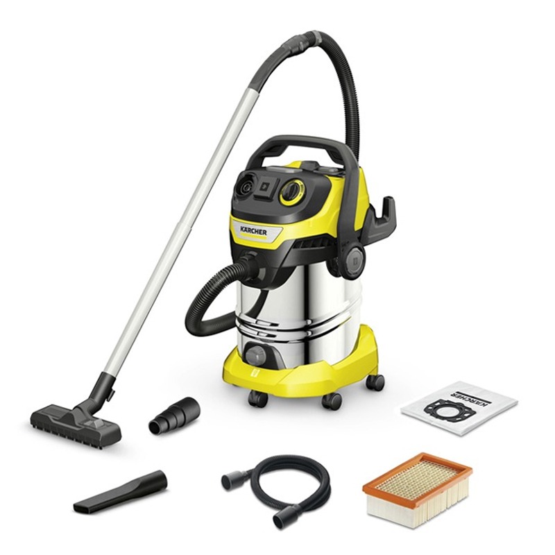 Aspirateur Eau Et Poussière KÄRCHER WD 6 PS V-30/6/22/T - Noir&Jaune - WD