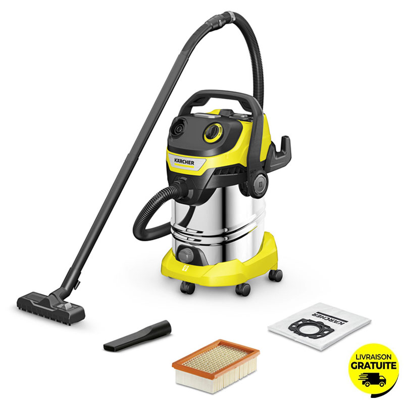 Aspirateur Eau&Poussière KÄRCHER WD 5 SV - Noir & Jaune - WD