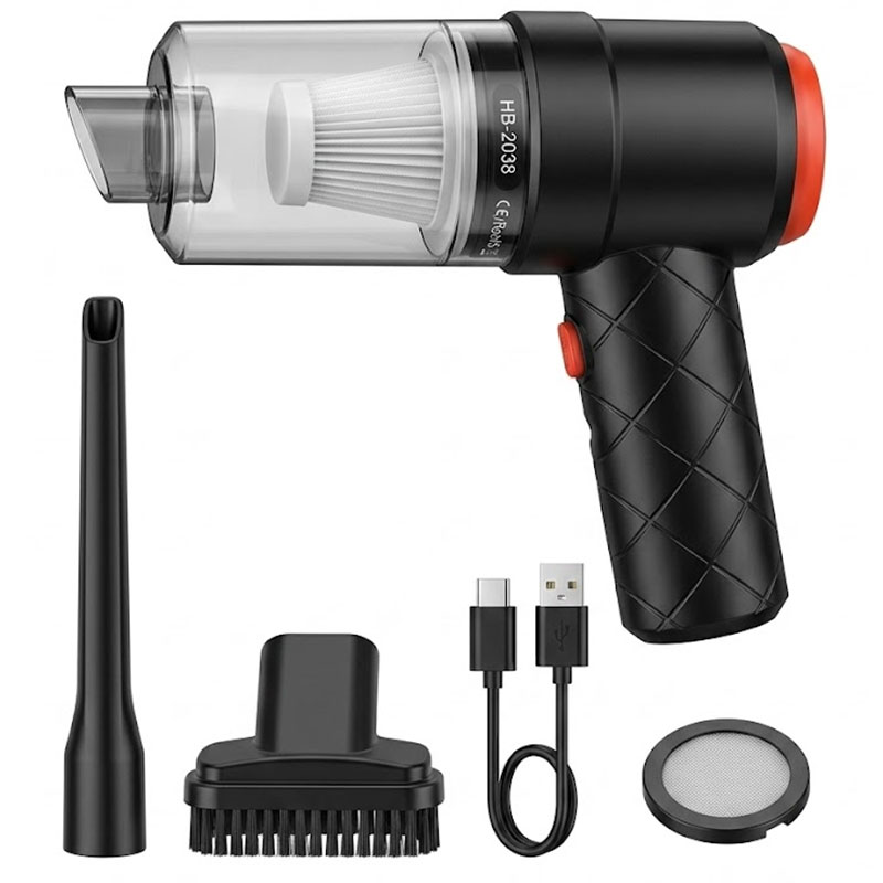 Aspirateur à main 3EN1 Portable HB-2038 - Noir