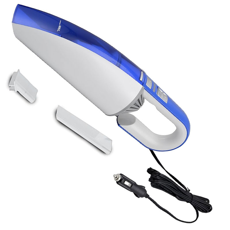 Aspirateur à Main TECHWOOD TAV-8264 Allume Cigare 400ml - Bleu&Blanc - 7096