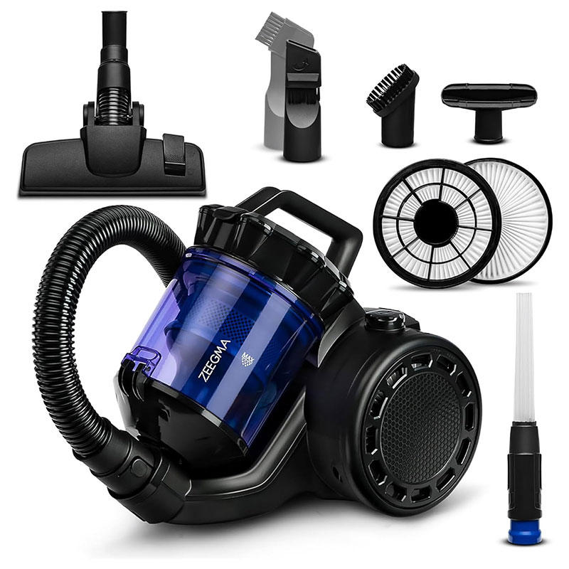 Aspirateur Cyclonique ZEEGMA ZONDER Base 900W Sans Sac - Noir - ZEEGMA
