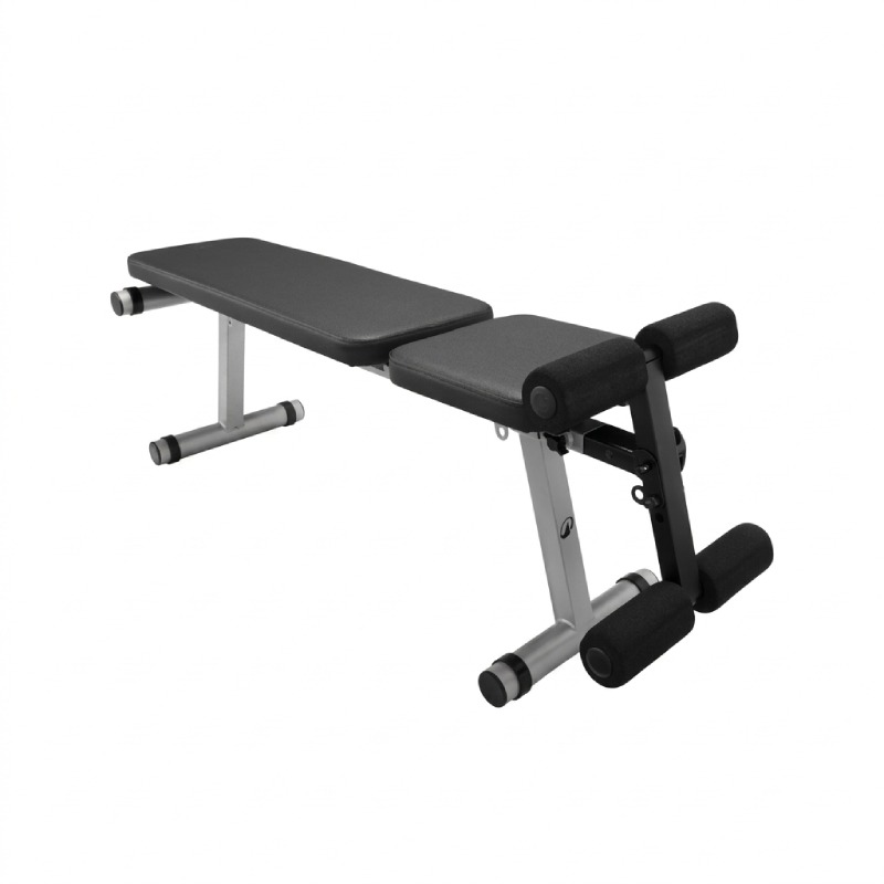 Banc de Musculation Pliable Et Inclinable - Noir - DOMYOS