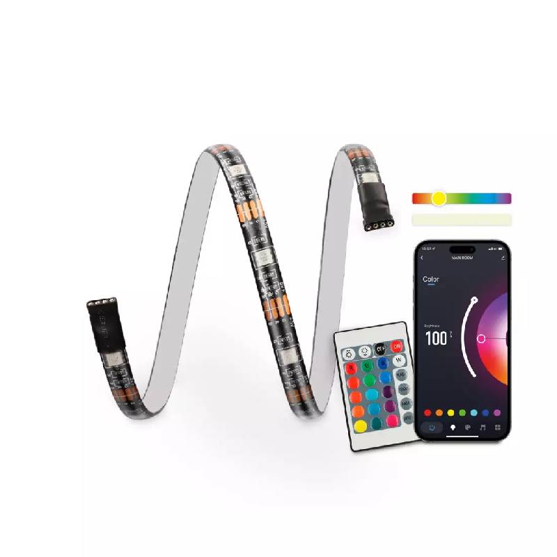 Bande LED TV KSIX BXLEDTV02 RGB 16 Couleurs avec Télécommande - KSIX