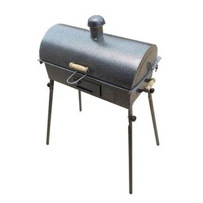 Barbecue Avec Couvercle 80x50 cm