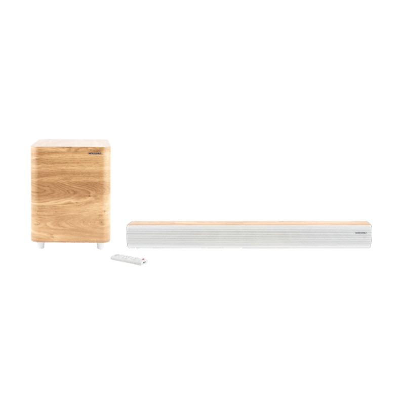 Barre De Son THOMSON Et Caisson De Basses Sans Fil - Blanc - THOMSON