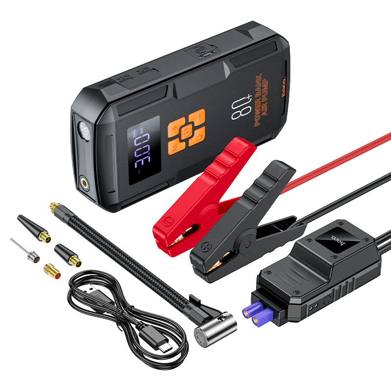 Batterie de démarrage Voiture Hoco QS2 Spring Jump Starter 8000 mAh