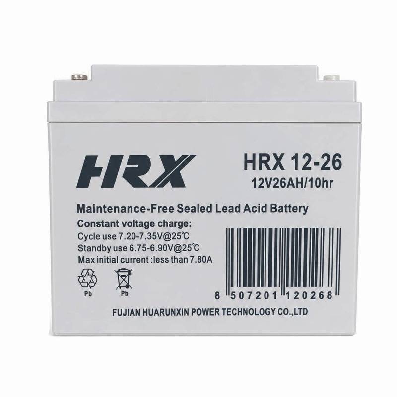 Batterie Plomb Rechargeable HRXD 12V 26 AH