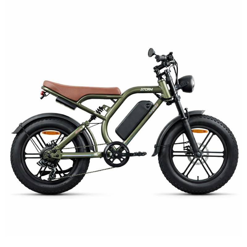 Bicyclette électrique ZENITH TN-03-20 pliable - Vert - ZENITH
