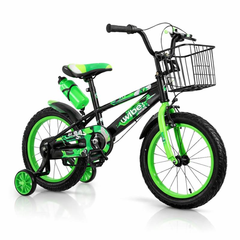 Bicyclette pour enfant YIBEIQI GT-LH-13 12 " - Vert Filo - YIBEIQI