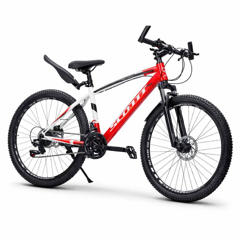 Bicyclette VTT CHITU 26 " GT-JG-02 21 Vitesses - Rouge - CHITU