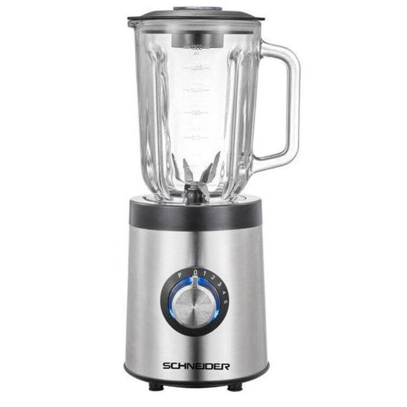 Blender SCHNEIDER SCHBLG600 600W - Noir & Chrome - SCHNEIDER