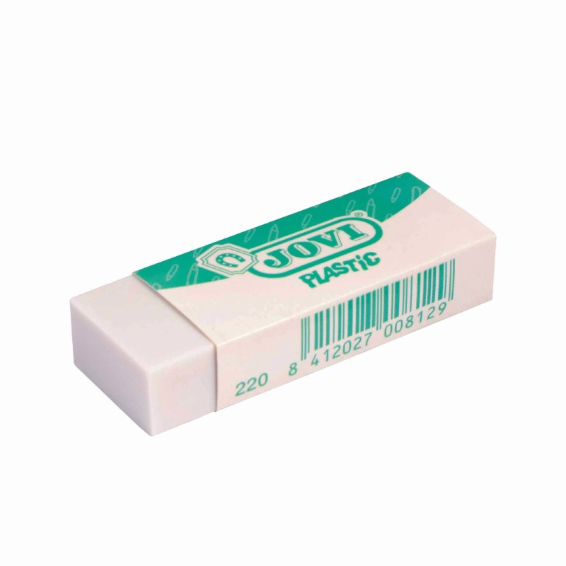 Blister de 2Gommes Jovi Plastic 220B - 600220B - JOVI