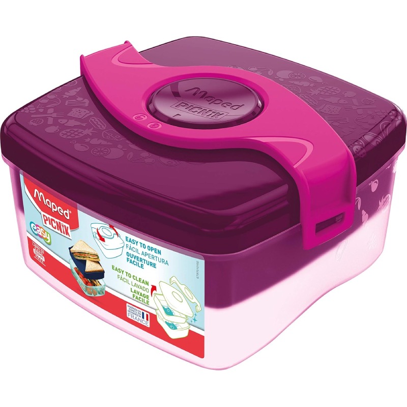 Boîte à Déjeuner MAPED Origine 870101- Rose - MAPED