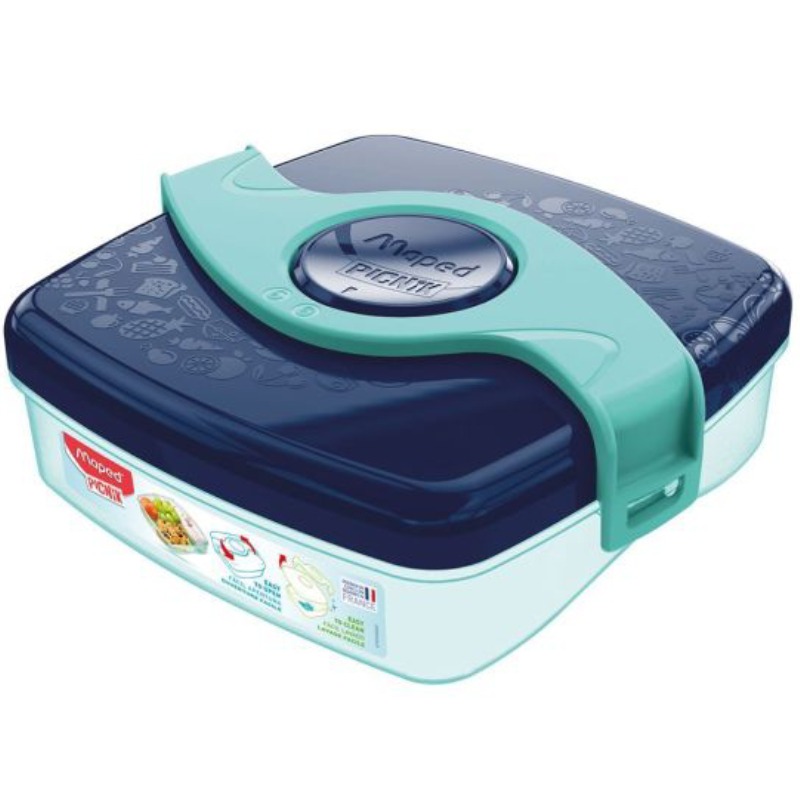 Boîte à Déjeuner MAPED Origine Pour Enfants - Bleu - MAPED