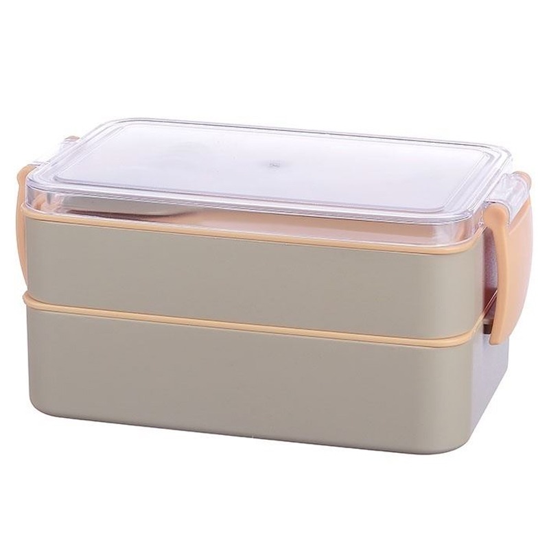 Boîte à Déjeuner TITIZ Fely AP9477 2 Étages - Beige
