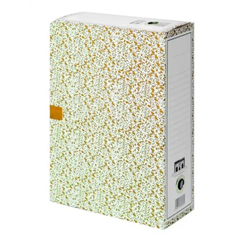 Boîte D'Archives RIBAT Z 10 à Bouton - Orange - RIBAT-PAPIER