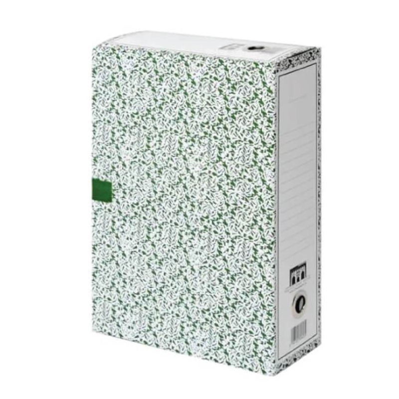 Boîte D'Archives RIBAT Z 10 à Bouton - Vert - RIBAT-PAPIER