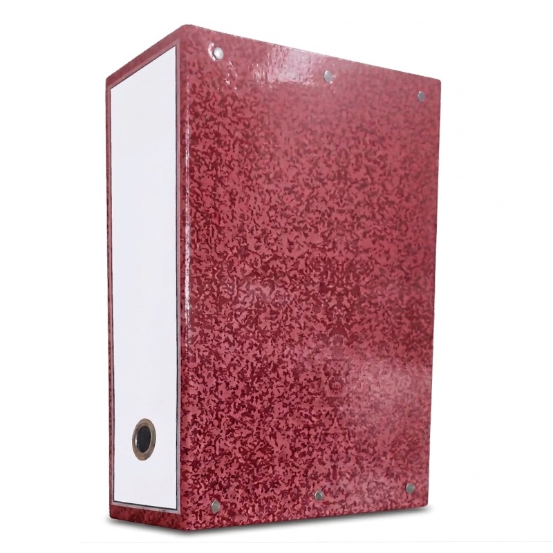 Boîte d'Archives RIBAT Z 15 à 2 Boutons Dos 15cm -Rouge - RIBAT-PAPIER