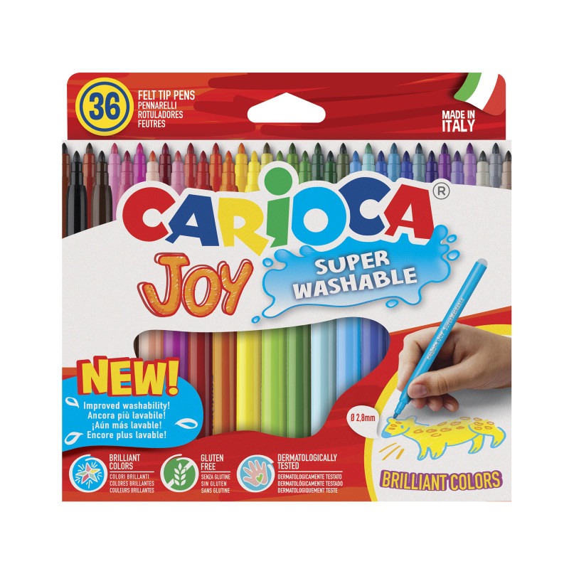 Boite de 36 Feutre CARIOCA Joy - 40556 - CARIOCA
