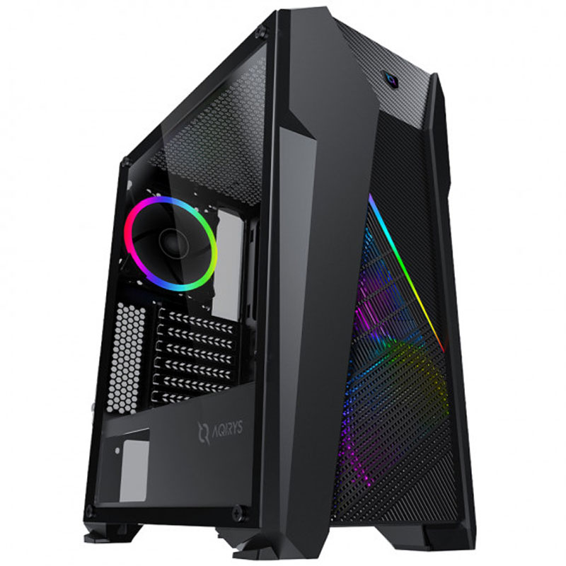 Boitier Gamer AQIRYS CANOPUS Moyen Tour - Noir - AQIRYS