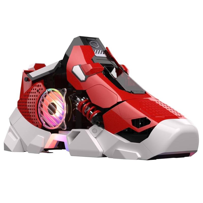 Boîtier Gamer COOLER MASTER Sneaker X CPT - Blanc & Rouge - Cooler Master