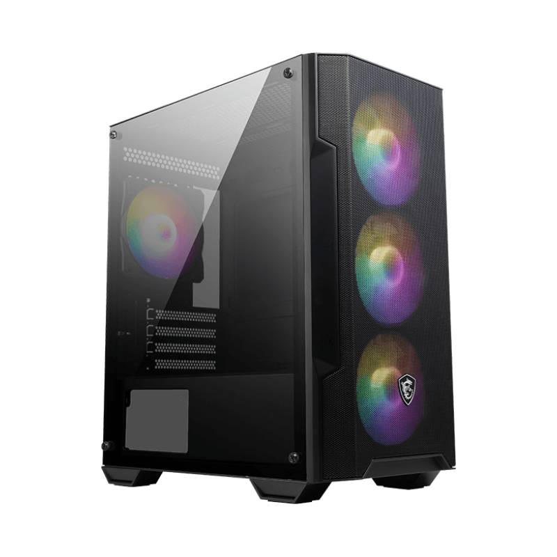 Boîtier PC Gamer MSI Mag FORGE M100A Micro-ATX - Noir - MSI