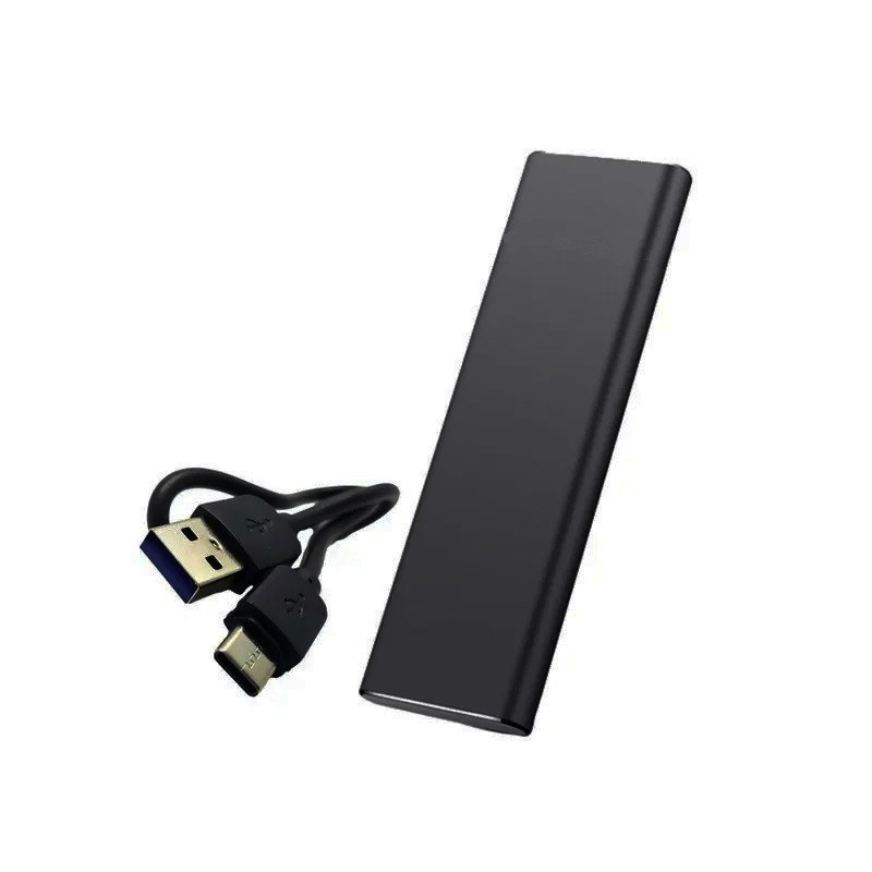 Boîtier Pour Disque Dur Externe SSD M.2 NVMe / USB Type-C - Noir