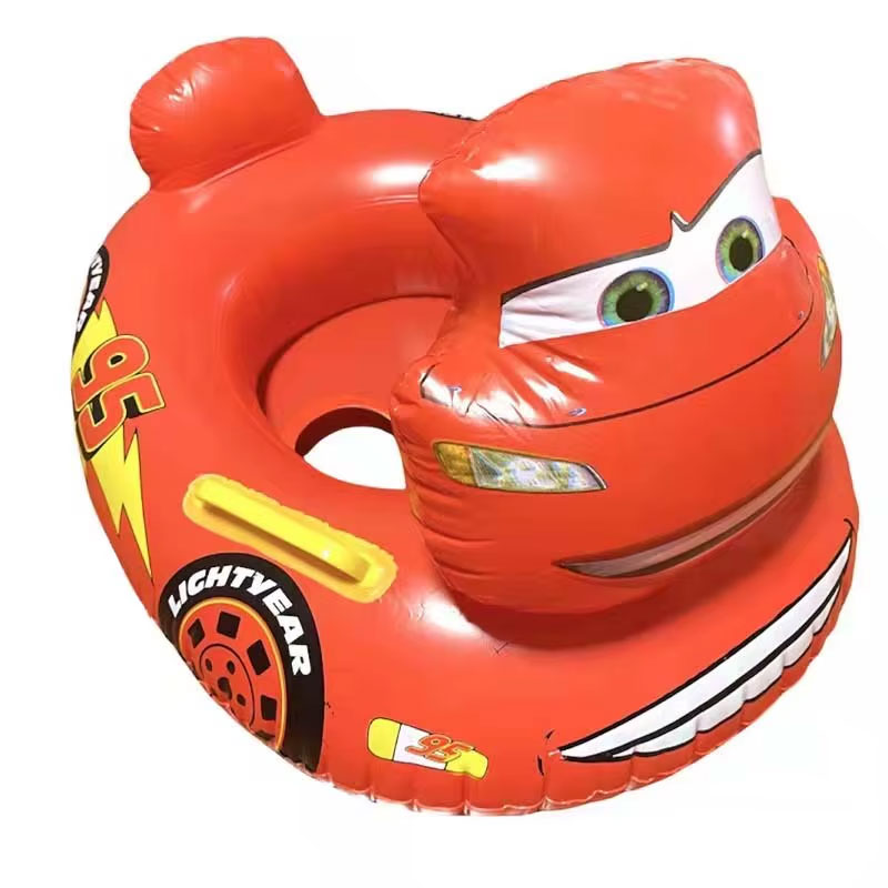 Bouée Gonflable Baby Boat Lightning McQueen 27" - Rouge