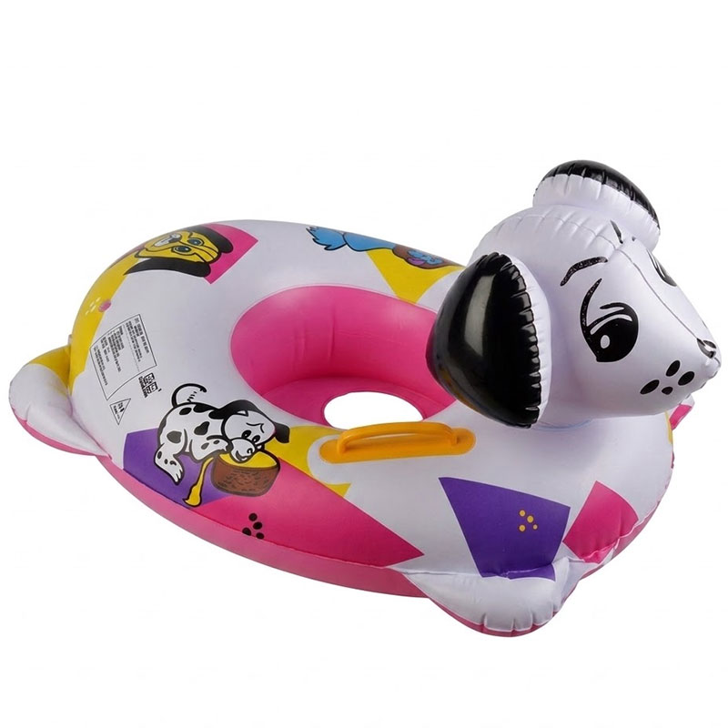 Bouée Gonflable Baby Boat Dog - Rose