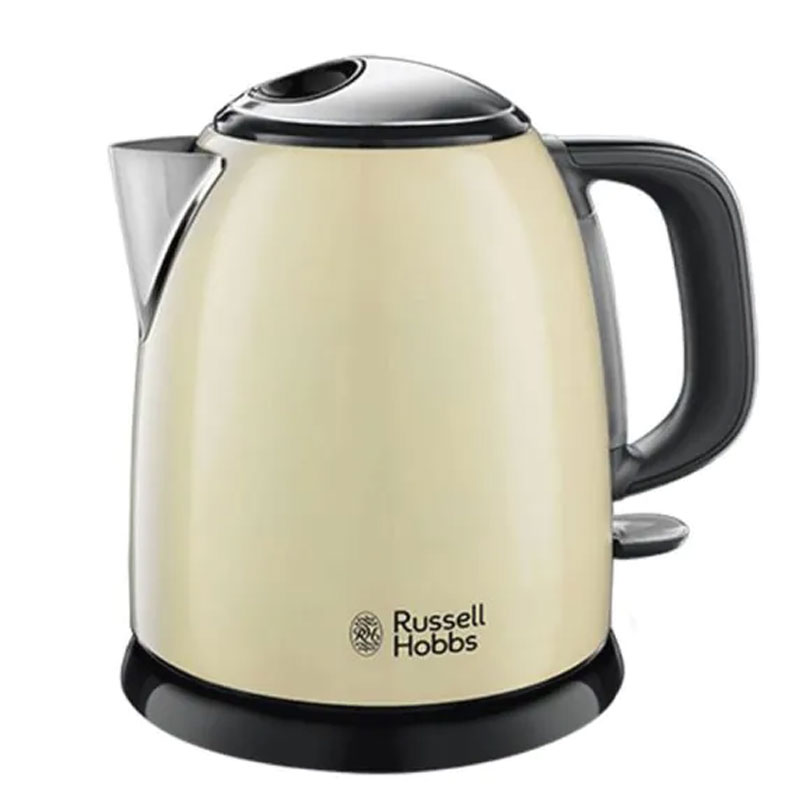 Bouilloire RUSSELL HOBBS Compacte Colours Plus 1L - Crème