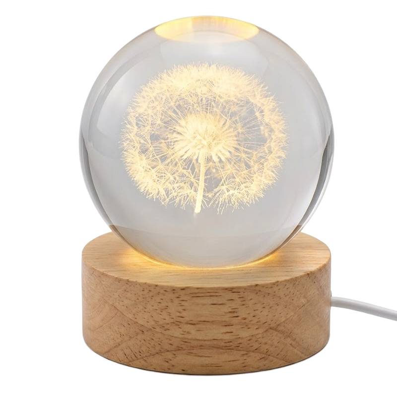 Boule Décorative Rotative Arabe en Cristal