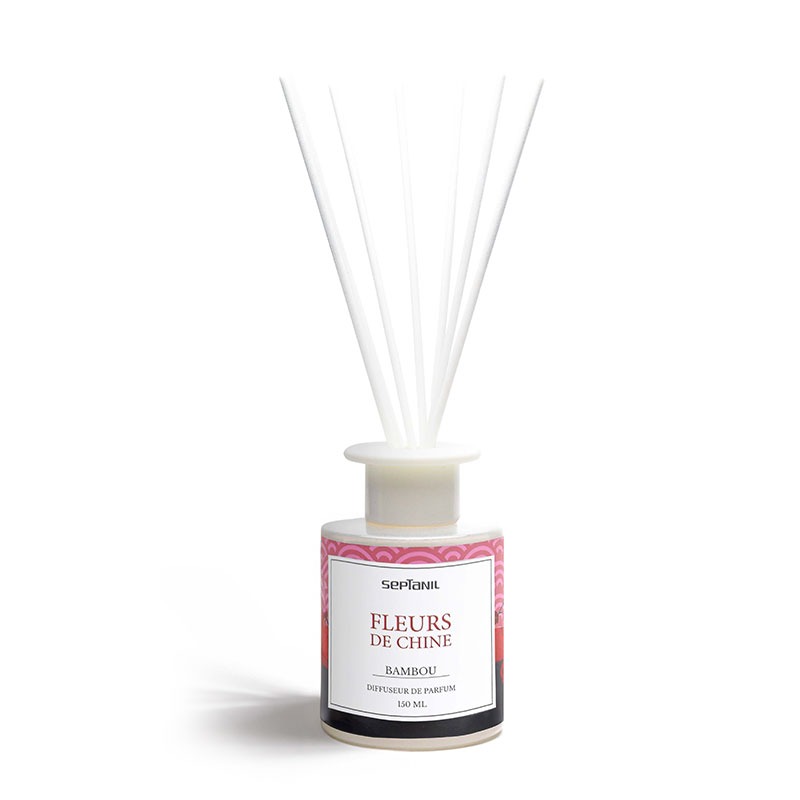 Diffuseur SEPTANIL de Senteur En Bambou Fleurs de Chine - 150ml - SEPTANIL