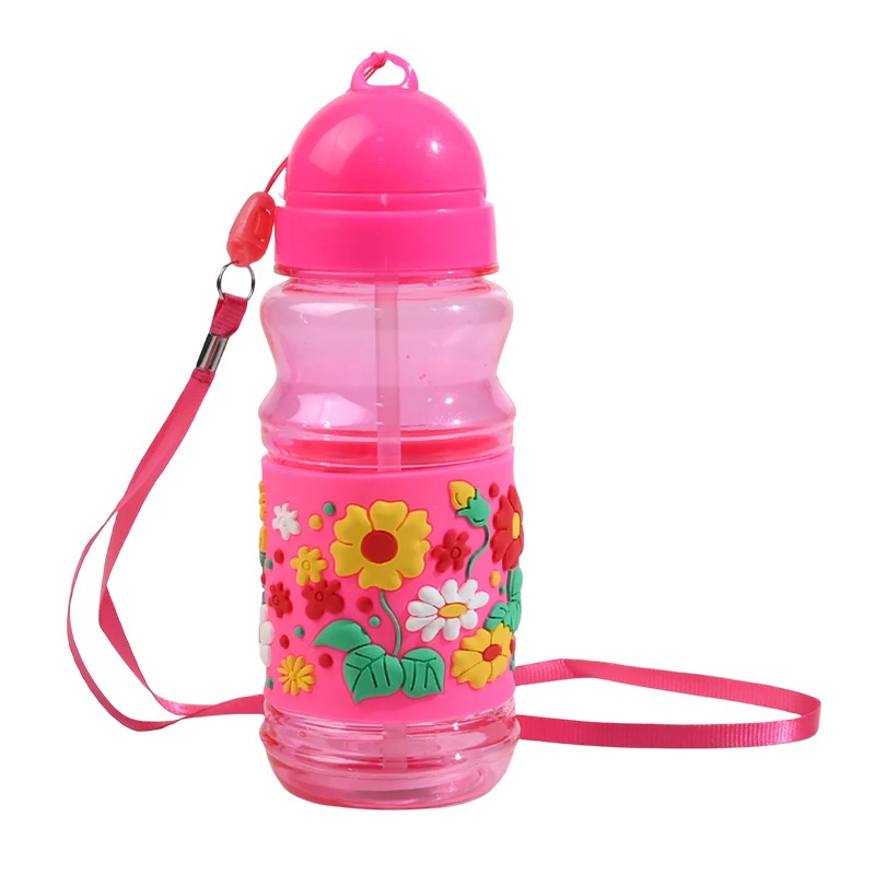 Bouteille D’Eau Colorée Pour Enfants - Rose