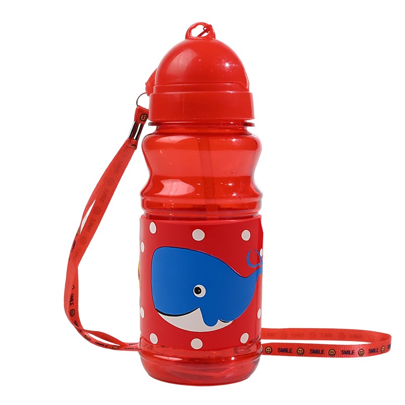 Bouteille D’Eau Colorée Pour Enfants - Rouge