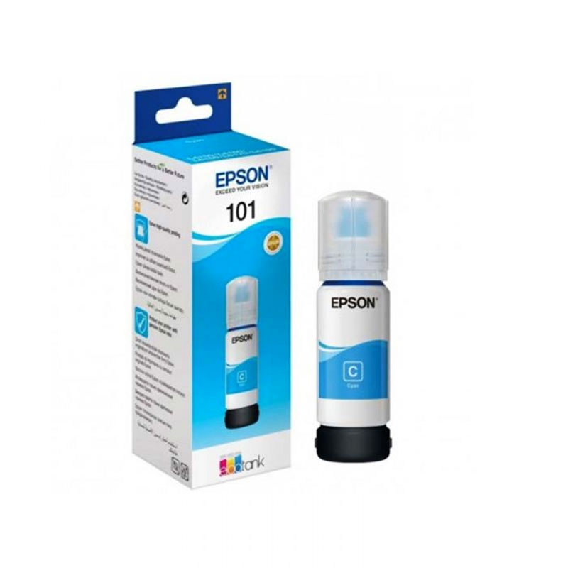 Bouteille D'encre Adaptable EPSON 101 - Cyan (C13T03V24AA) - Epson