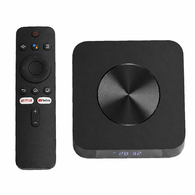 BOX ANDROID TV Z96Q 2GB 16GB Android 10 4K - Noir
